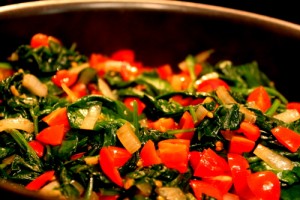 Sauteed Spinach Salad
