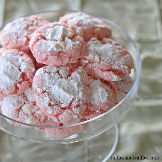pink crinkle cookies 3