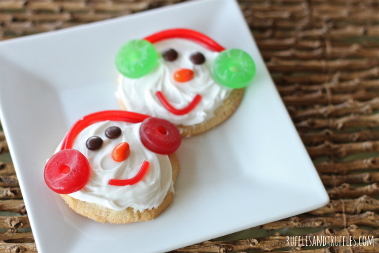 snowman head cookies 2