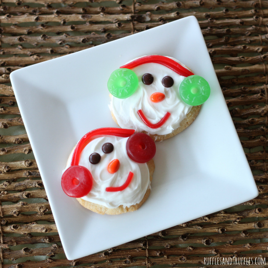 snowman head cookies 3