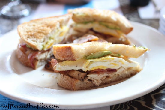 Ciccios Natural Chicken and Egg sandwich club 2