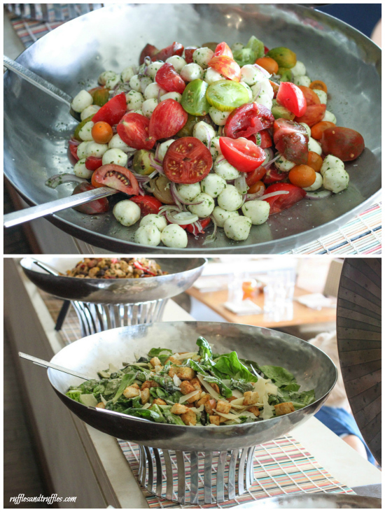 Oystercatchers salads
