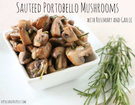 sauteed portobello mushrooms