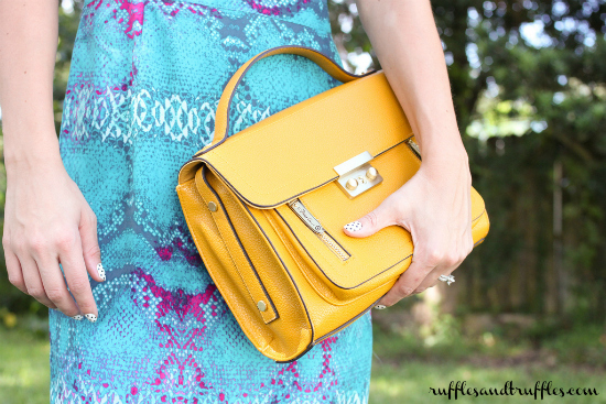 Philip Lim yellow satchel