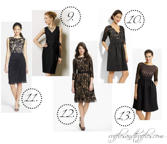 lace holiday dresses