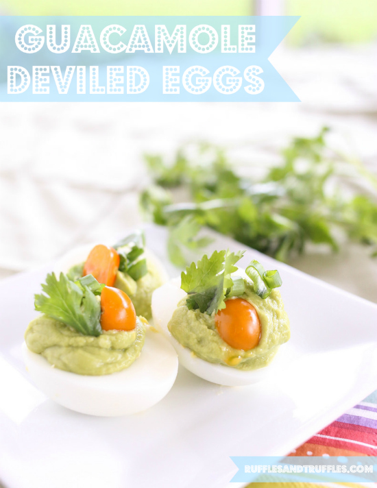 guacamole deviled eggs