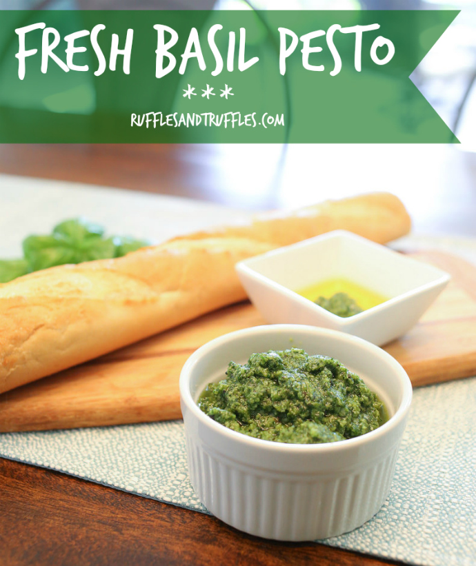 fresh basil pesto