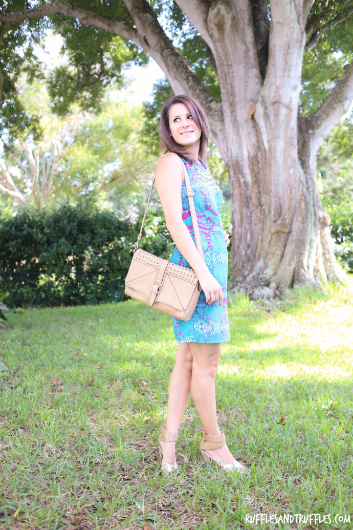turquoise dress outfit