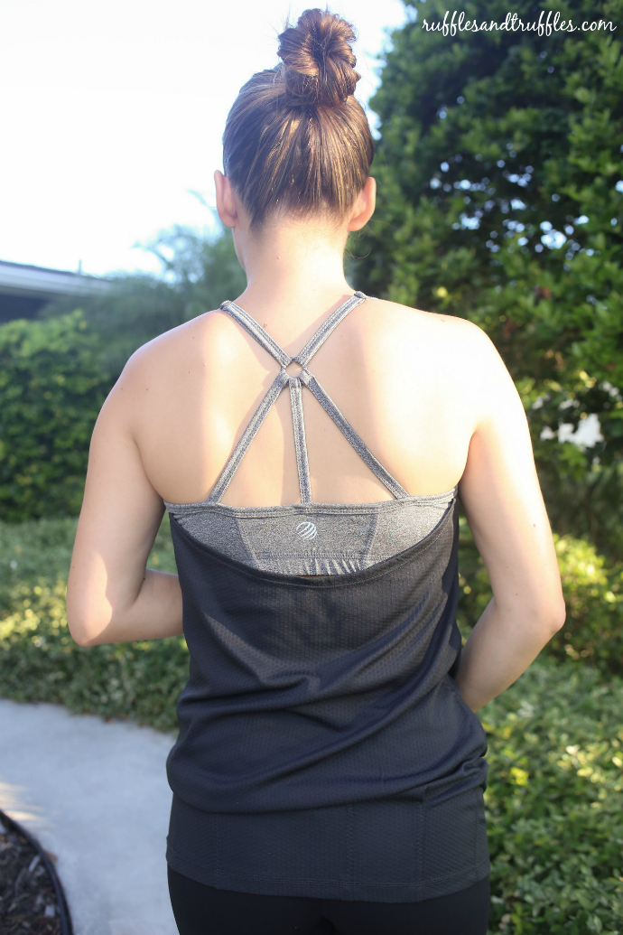 Pure Barre outfit strappy tank