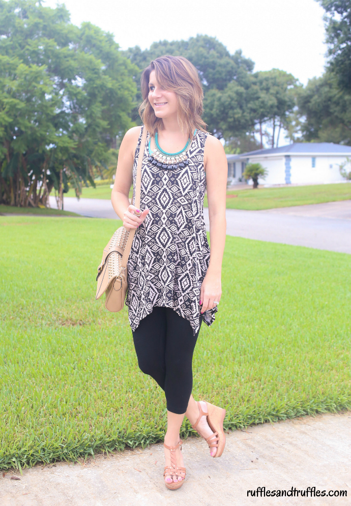 tribal tunic outfit