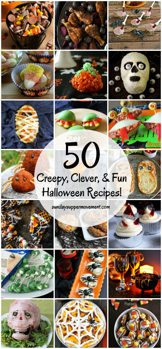 50 Creepy Clever and Fun Halloween Recipes