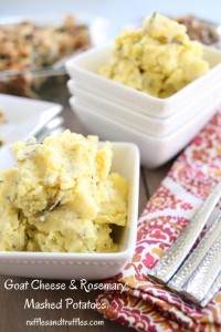 Goat Cheese and Rosemary Mashed Potatoes