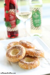 Sour Cream Coffee Cake Donuts