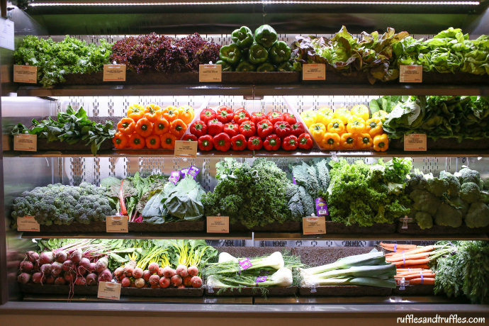 Locale Market fresh produce shelves
