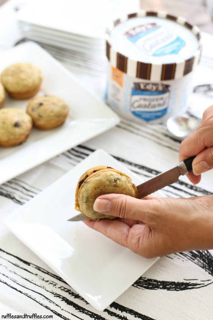 Zucchini Bread Ice Cream Sandwiches with Frozen Custard Helpful Homemade