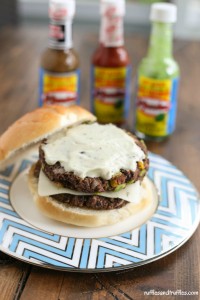 Spicy Black Bean Burgers with Habanero Aioli