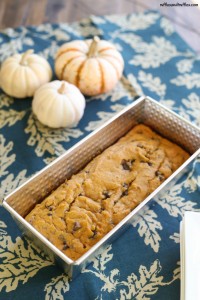 Pumpkin Chocolate Chip Bread
