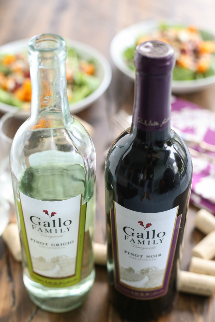 Gallo wine bottles