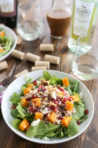 Roasted Squash and Wild Rice Salad