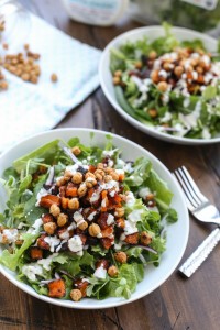Butternut Squash and Crispy Chickpea Salad