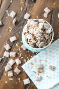Toasted Coconut Puppy Chow