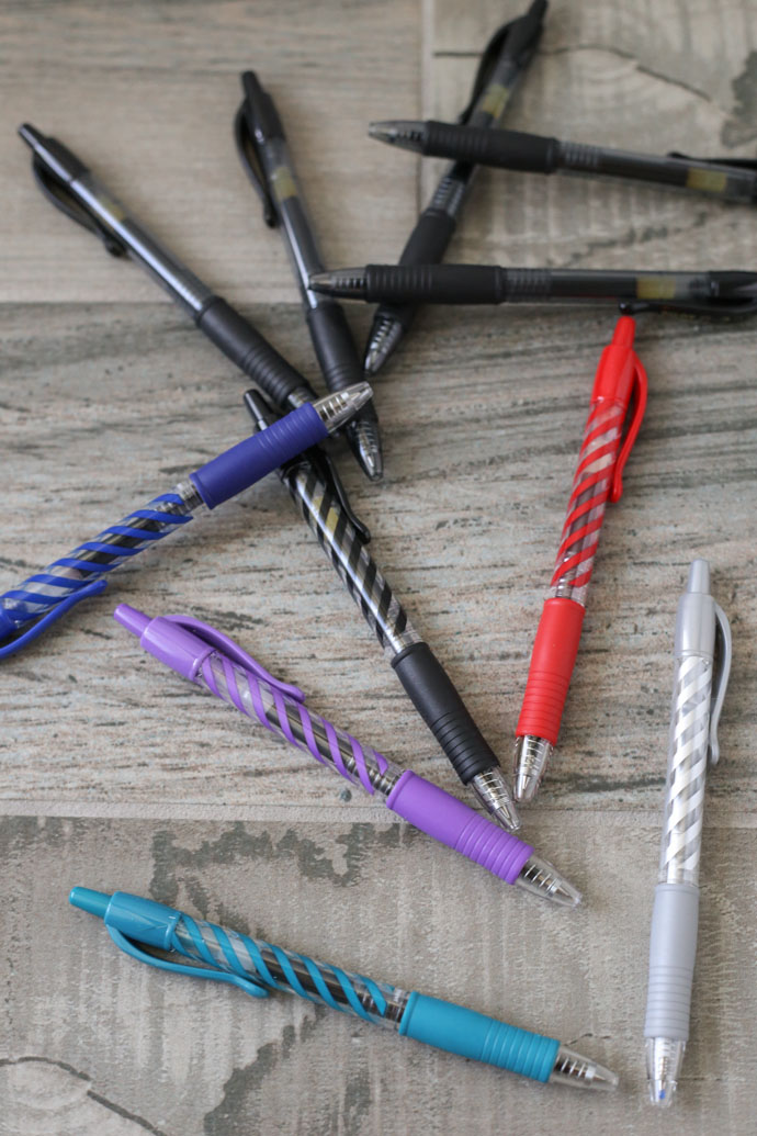 DIY Pen and Office Supply Organizer