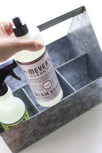 DIY Cleaning Caddy