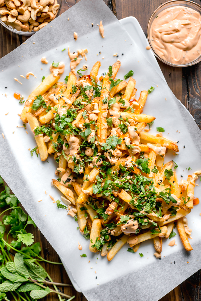 Sweet and Spicy Thai Style French Fries