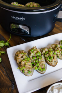 Samosa Baked Potatoes